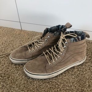 High top Vans - size 9.5